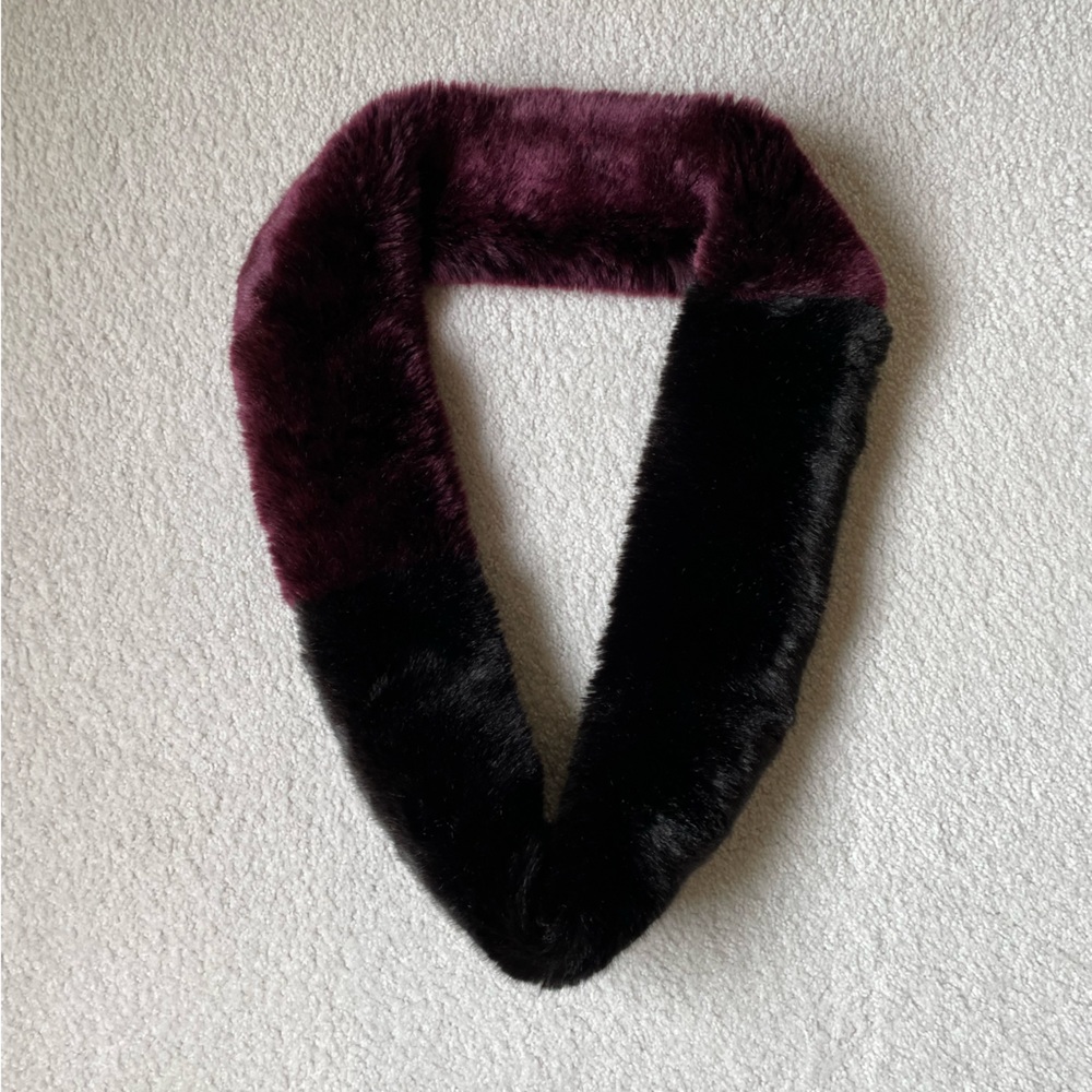 Dena faux fur infinity scarf